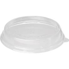 Plastl&aring;g &Oslash;212 mm Rund RPET Klar h&oslash;jt til Duni Salatsk&aring;l Bagasse product photo
