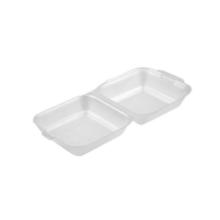 Burgerboks HP6 Firkantet L15.6xB14.6xH7.4cm XPS med lukketap Hvid product photo