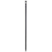 Skaft Ultra hygiejnisk Ø34x1500 mm med Gevind PP Sort product photo