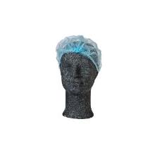 Pleated mop cap BLÅ str XXL net hovedbeklædning med dobbelt elastik product photo