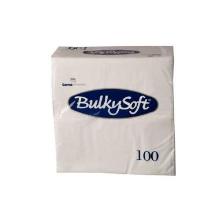 Serviet BulkySoft 40x40 cm 3-lag 1/8-falset Hvid product photo