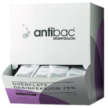 Desinfektion Serviet Kiilto Antibac Overfladedesinf. 75% 17x22cm Fødevaregodk. product photo