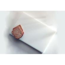 Skærebræt 46x30x2.5 cm Ekstra kraftig PE Hvid product photo