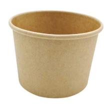 Papbæger Soup-To-Go 35 cl 12 oz Ø96x70 mm Plast på indersiden Brun product photo