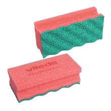 Rengøringssvamp Puractiv Ridsefri Rød product photo