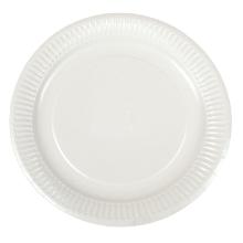 Paptallerken Catersource Ø23xH1cm FSC Clay-coated Hvid product photo