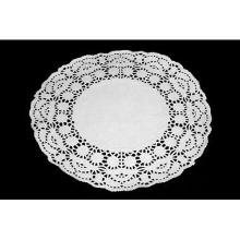 Kagepapir &Oslash;19 cm rund udstanset hvid product photo