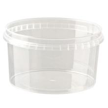 Plastb&aelig;ger 560 ml &Oslash;122 mm Rund PP Klar product photo