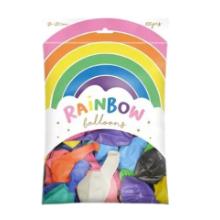 Balloner &Oslash;23cm mix Pastelfarver product photo