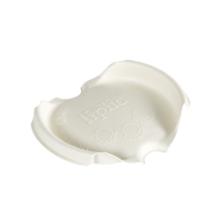 Drikkel&aring;g Liplids Bagasse/Bambus &Oslash;80xH15mm Til Kaffeb&aelig;ger Hvid product photo