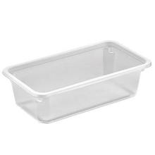 Bakke 1-rum K2182-1F 605 ml 179x98x50 mm PP Klar OMPAK 12 ps x 50 stk/krt product photo