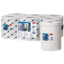 H&aring;ndkl&aelig;derulle Tork Reflex Plus M4 2-lag &Oslash;18.5x19.4cmxL150.8m Genbrug Hvid product photo