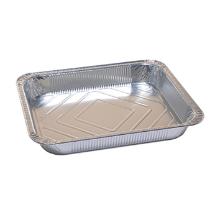 Alubakke 1/2 GN R96G 2400ml L32.4xB26.3xH4.1cm 90 my med rullet kant S&oslash;lv product photo