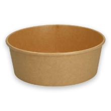 Salatskål Verive 1000ml Ø150xH75mm Pap/PLA FSC Brun product photo