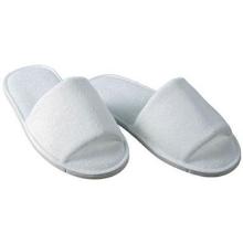 Slippers med åben tå hvid product photo