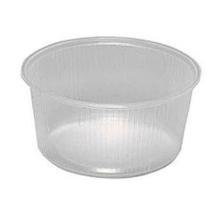 Salatbæger rund 250 ml PP klar Ø101 x 50 mm. Låg 995045-1 product photo