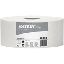 Toiletpapir Katrin plus 2 lag hvid 310 meter. Ej perforeret. Diameter 24 cm. product photo
