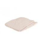 Gulvklud vaffelvævet 50x45 cm ubleget med rød kant product photo