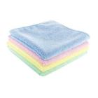 Microfiberklud 40x40 cm efterlader et stribefrit resultat rød product photo