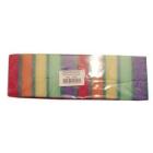 Køkkensvamp 10 stk 9x6 cm assorterede farver med grøn skuresål product photo