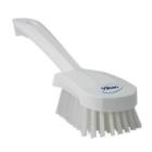Håndbørste stiv med kort skaft Hvid product photo