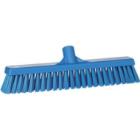 Fejekost plast 41 cm blød-stiv med gevind, blå product photo
