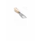 Spartel med hård stålklinge og træskaft 4 cm product photo