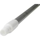 Aluminiumsskaft Hvid plastovertræk 150 cm med gevind product photo