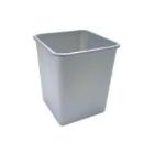 Papirkurv Grå plast 25 ltr firkantet 33.5x32.5x38.2 cm product photo