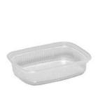 Salatbæger rektangulær 125 ml PP klar. Låg 33115 product photo