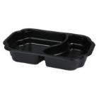 Bakke 2 rum 1/4GN TakeAway 700/400 ml 250x159x45 mm PP sort product photo