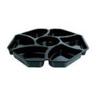 Multiboks opdeler 7 rum sort 280x280x30 mm PS. Til 33322 product photo