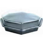 Multiboks 1 rum med låg sort/klar 315x305x60 mm octaview product photo