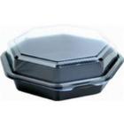 Multiboks 1 rum med låg sort/klar 190x190x60 mm octaview product photo