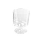 Vinglas på fast fod plast klar 17 cl ps product photo