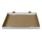Transportæske 600x430x50 mm Brun/Hvid Kagemandsstr product photo