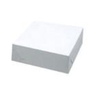 Kageæske med v-skær nr 1 150x150x45 mm product photo