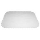 Fadpapir 330x470 mm firkantet pr&aelig;get hvid product photo