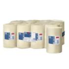 Håndklæderulle Tork Basic M1 gul 1 lag 115 meter uden hylse. product photo