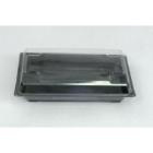 Plastlåg klart 215x147x28 mm APET Til 500049 product photo