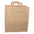 Bærepose papir med hank brun 80 gr 320x170x350 mm 22 ltr product photo