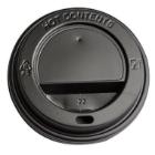 Plastlåg Catersource Ø90 mm Høj Sort til Kaffebæger product photo
