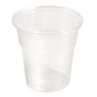 Plastglas 20 cl klar Ø78 mm x H78 mm PP enkeltpakket i plastfolie product photo