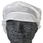 Hygiejnehat Snood cap med skygge og hårpose hvid str. XL product photo