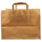 Bærepose papir med hank Take Away 41 ltr brun 360x315x360 mm 110 gr product photo