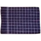 Viskestykke 50x70 cm sort med hvide striber product photo