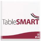 Serviet TableSMART airlaid 40x40 cm 1/4 fold Hvid product photo