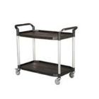 Bordvogn med 2 hylder 1000x520x950 mm Fiberplast og Styr product photo