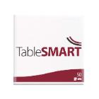 Serviet TableSMART airlaid 48x48 cm 1/4 fold Hvid product photo