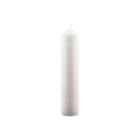 Bloklys Ø50x250 mm Brændetid 39 timer Ren Stearin Hvid product photo